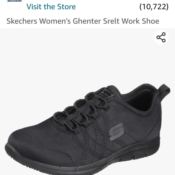 New sketchers slip resistant work shoe size 9.5 wide width - Picture 3 of 3